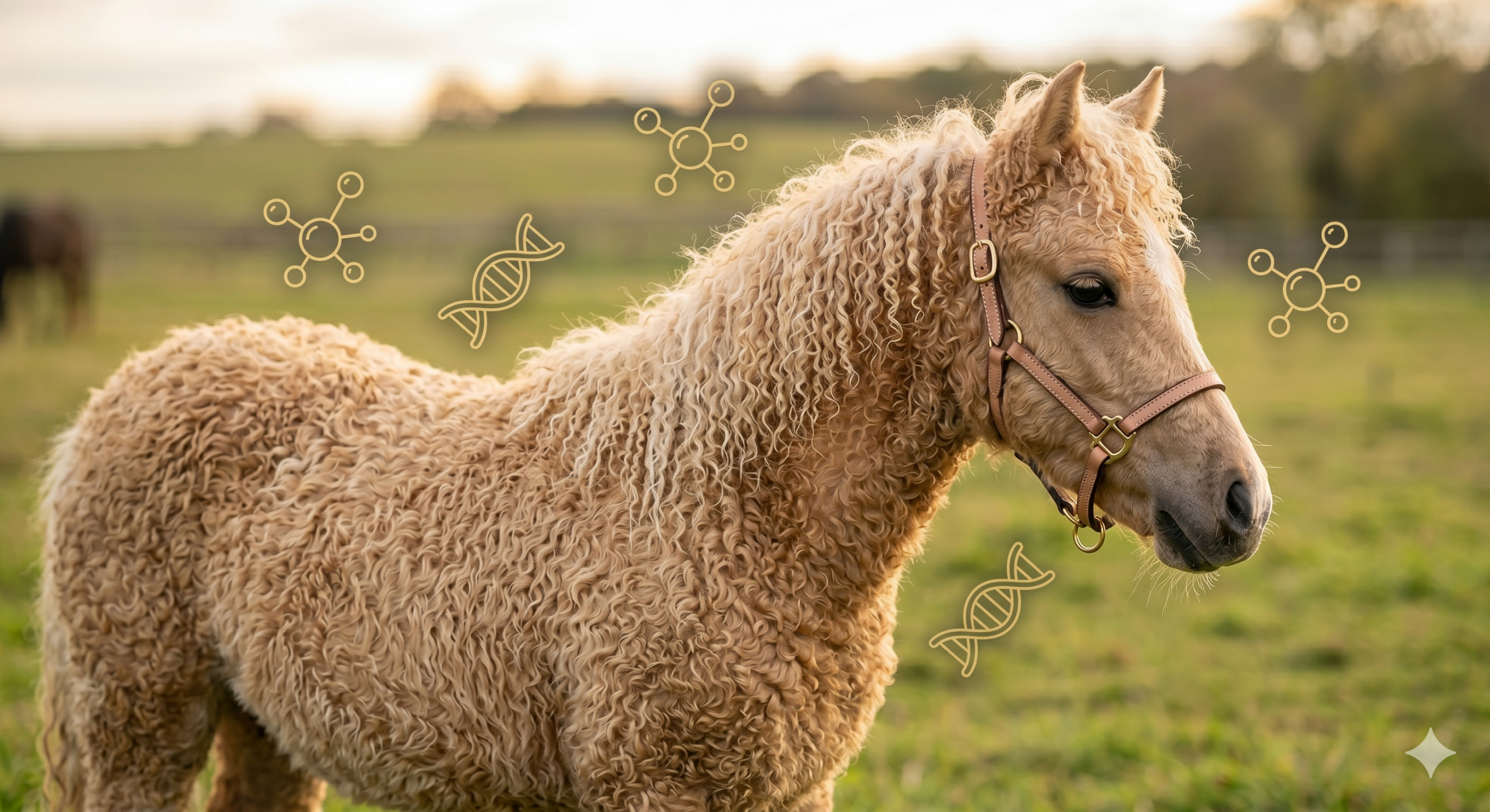 curly miniature hypoallergenique
